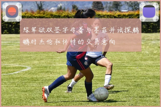 绿军欲双签字母哥与墨菲并试探鹈鹕对杰伦和怀特的交易意向